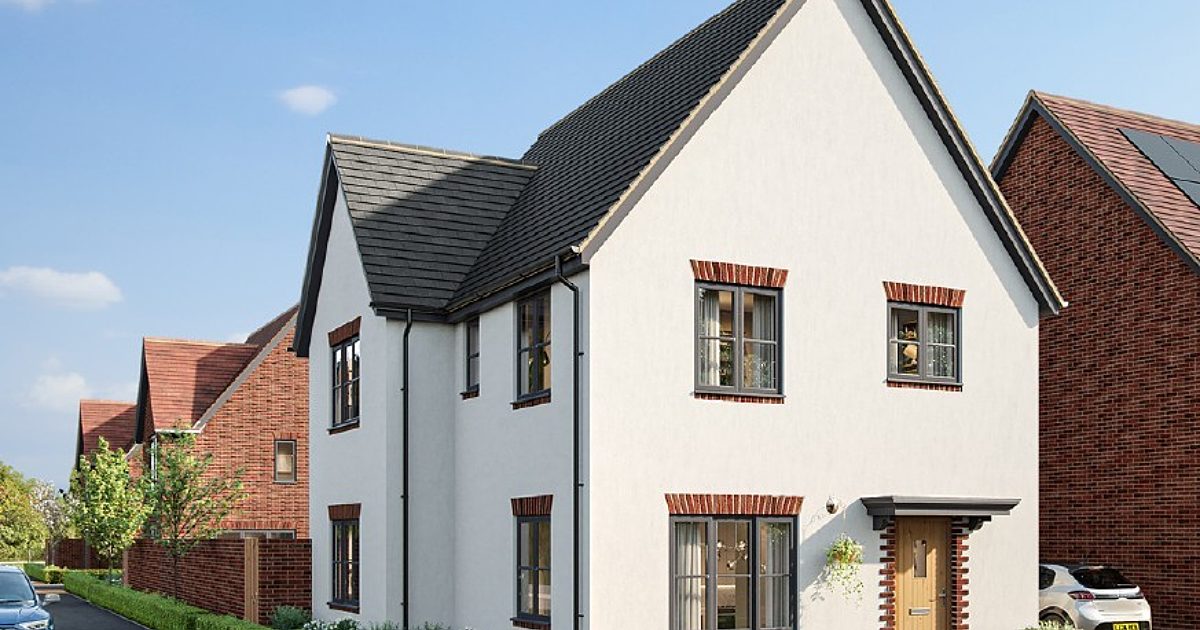 semi-detached home with garage