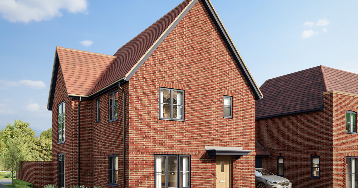semi-detached home with garage