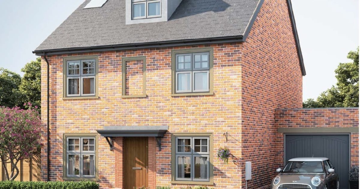 link detached home with garage