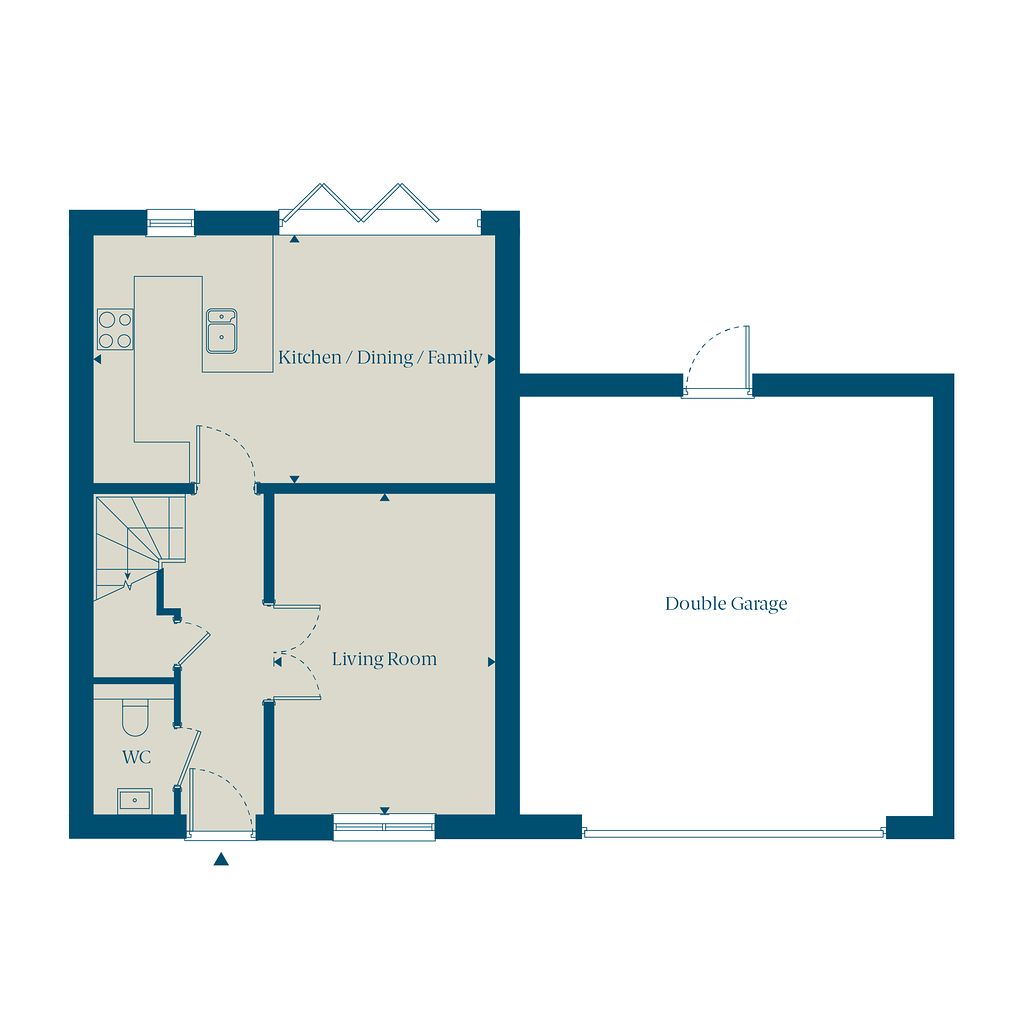 Alderbrook Type 6 Plot 15 no 27 ground floor